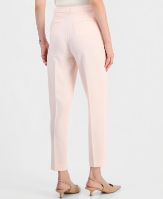 Women's Mid-Rise Straight-Leg Ankle Pants