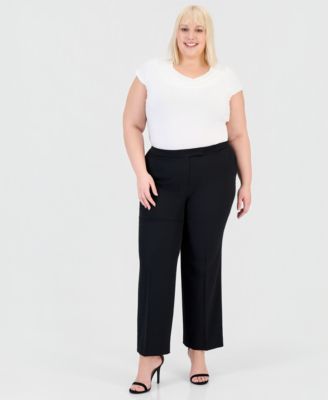 Plus Size Modern Dress Pants