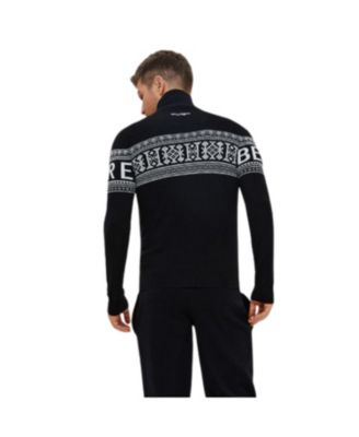 Unisex Vintage Sweden Design Full Zipped Cardigan