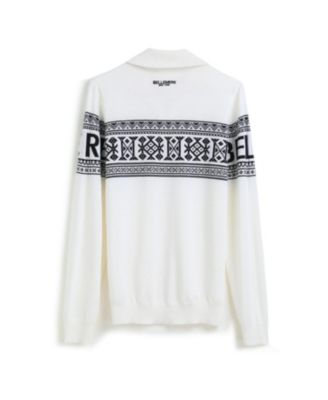 Unisex Vintage Sweden Design Full Zipped Cardigan