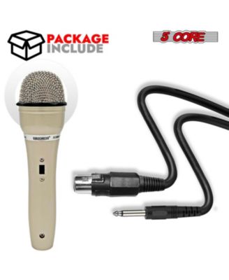 XLR Microphone Dynamic Mic Karaoke Singing Studio Mics Handheld Microfono
