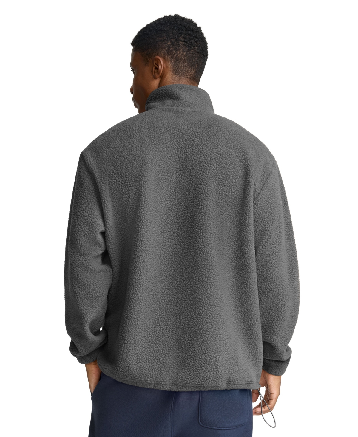 Champion Men's Quarter-Zip Long-Sleeve Sweatshirt