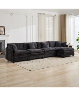 Cloud Couch: Flexible, Modular Chenille Sofa for Ultimate Comfort