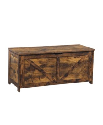 Retro Toy Box Organizer Entryway Storage Bench