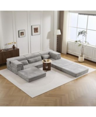 Compression Sofa, Convertible Floor Sofa Bed