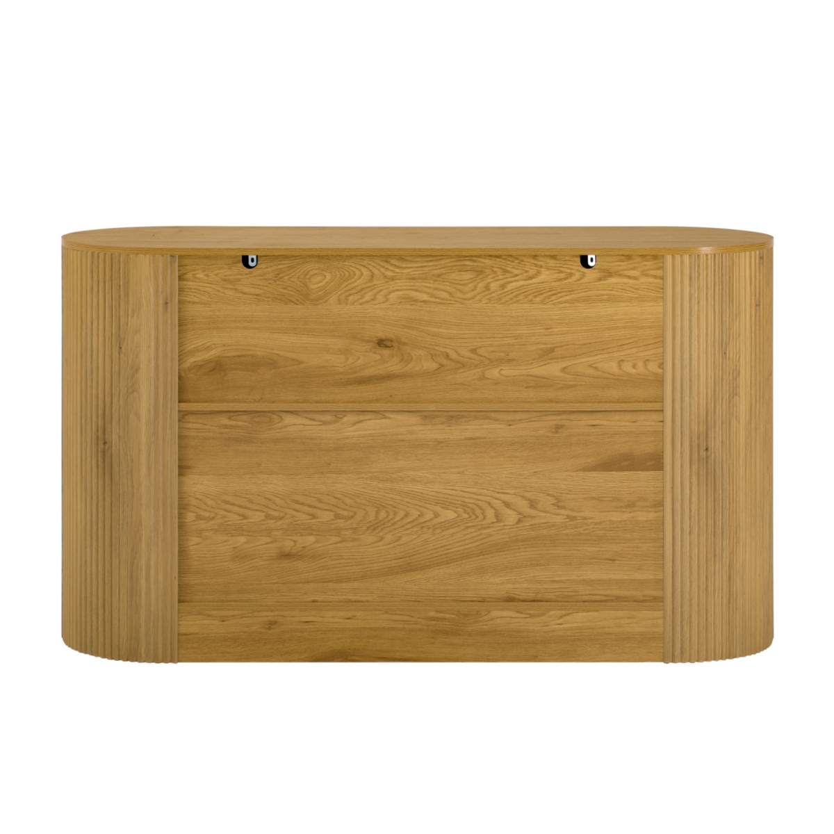 Streamdale Furniture 55.1" Modern Storage Cabinet - 2 Doors, Drawers, Stripe Mdf Sideboard