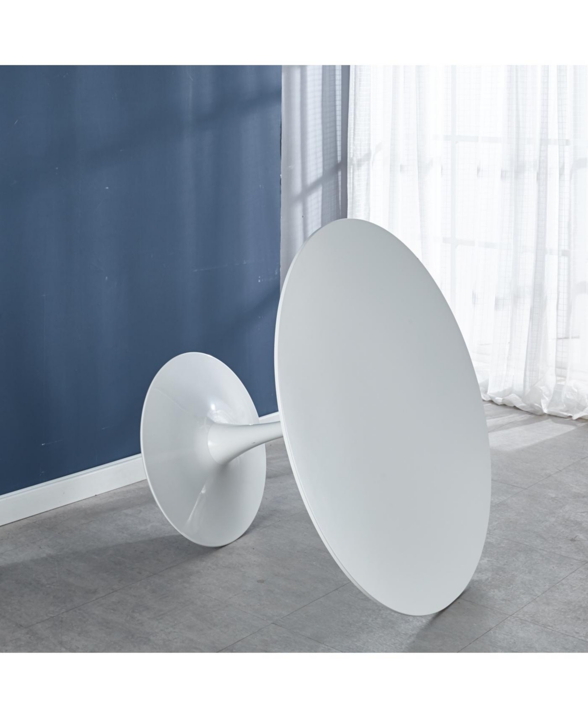 Streamdale Furniture White Tulip Dining Table