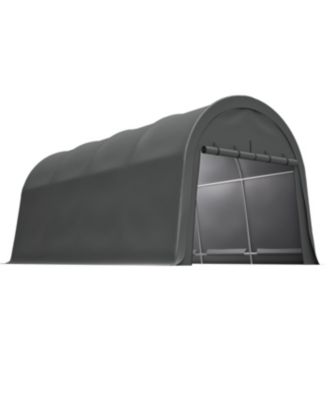 Anti-Snow 10x20 FT Carport, Commercial Grade Heavy Duty Portable Garage Canopy