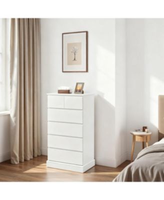 6-Drawer Dresser for Bedroom, Modern Chest of Drawers