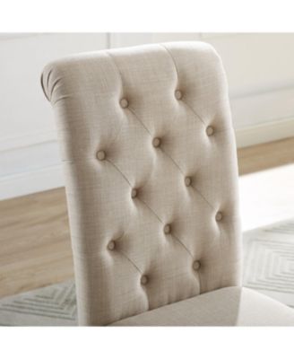 Streamdale 5-piece Dining Set, Cross-Buck Dining Table with 4 Stylish Chairs