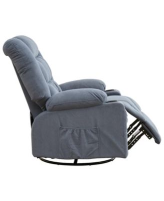 Streamdale Kneading Massage Rocker Recliner Chair with Heat, Cup Holders & USB Port