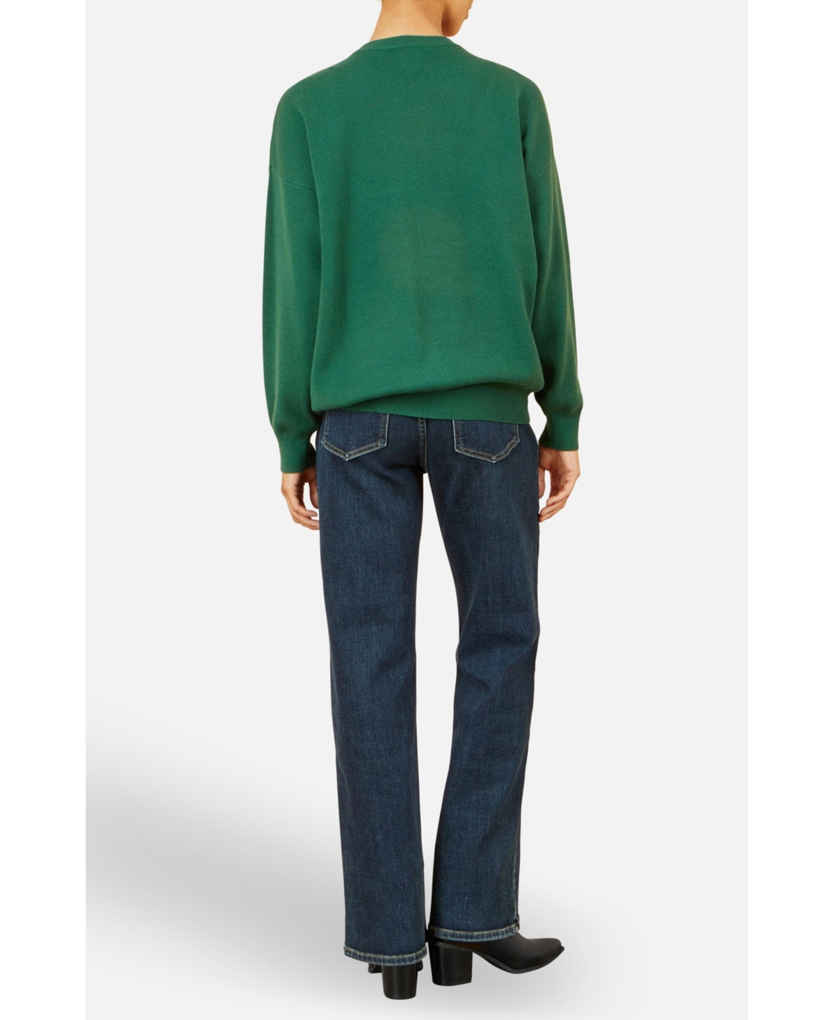 Yumi Women's Festive Penguin Knitted Sweater