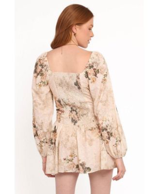 Women's Greta Long Sleeve Romper