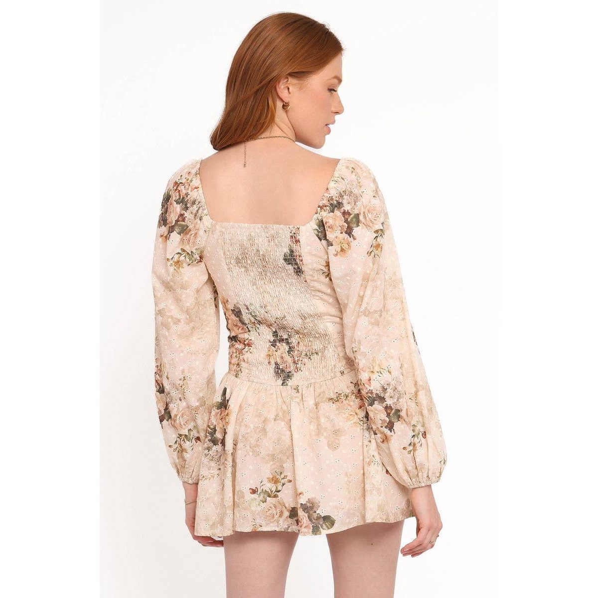 Petal and Pup Women's Greta Long Sleeve Romper