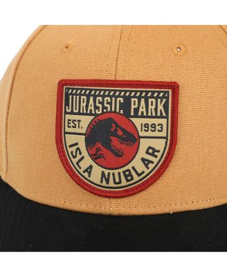 Men's Logo Woven Patch Tan Canvas B2 Ball Cap