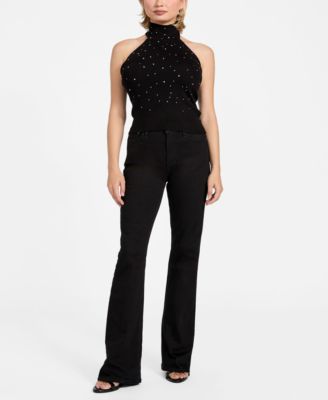 Women's Sleeveless Halter Neck Minara Hot Fix Top