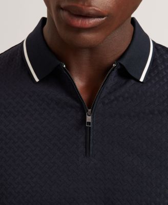 Men's Cophen Short-Sleeve T-Stitch Polo Shirt