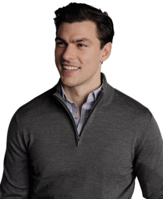 Men's Quarter-Zip Sweater