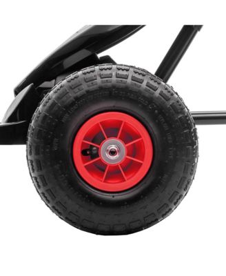 Ergonomic Pedal Go Kart Kids Ride-on Toy Pedal Car Go Cart,