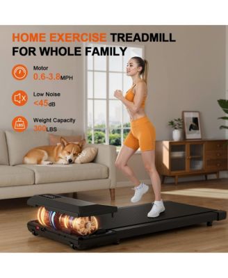 Superun 39.37 inches Belt Walking Smart Treadmills for Home Office, 2.5HP Portable Treadmills with Remote Control