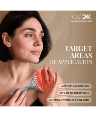 7 Color LED Neck & Face Massager Deluxe (Zebra)