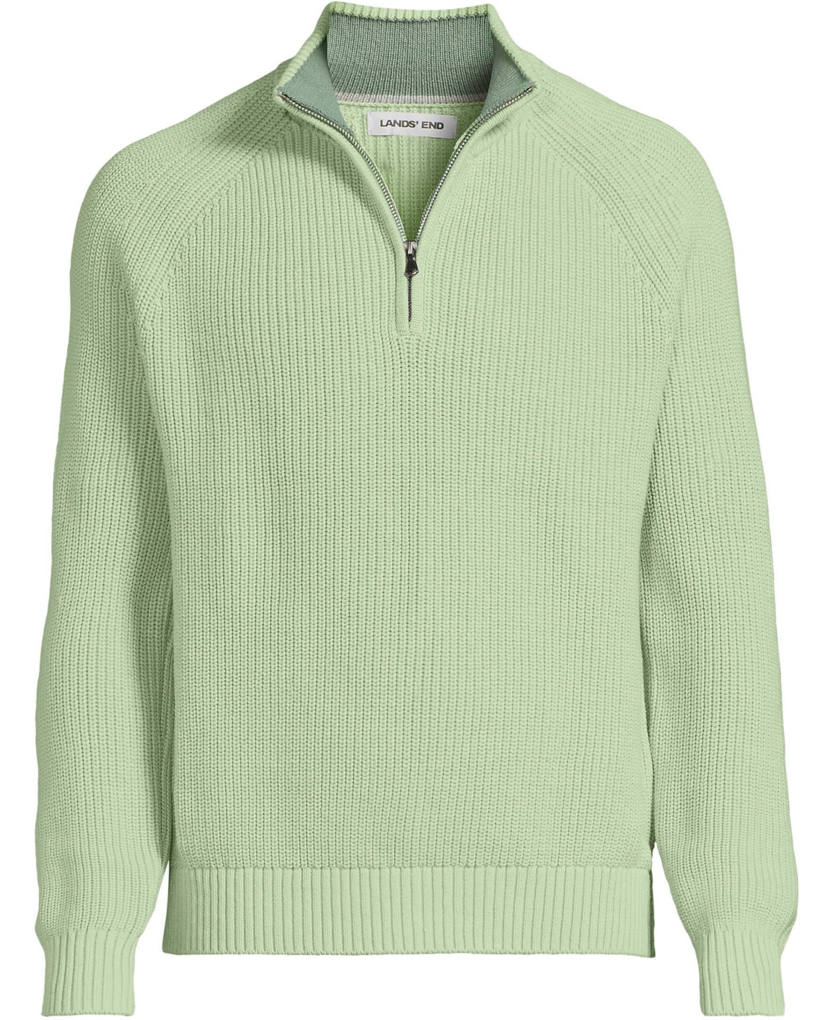 Lands' End Men's Drifter Quarter Zip Sweater