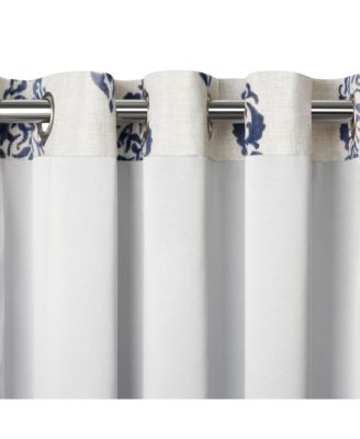 Navara Medallion Room Darkening Window Curtain