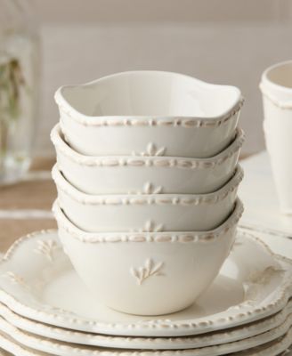 Heritage Beads Cereal Bowls, Set of 4, Service For 4