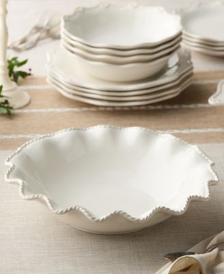 Heritage Scroll Serving Bowl