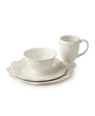Heritage Scroll 16-Pc. Dinnerware Set, Service For 4