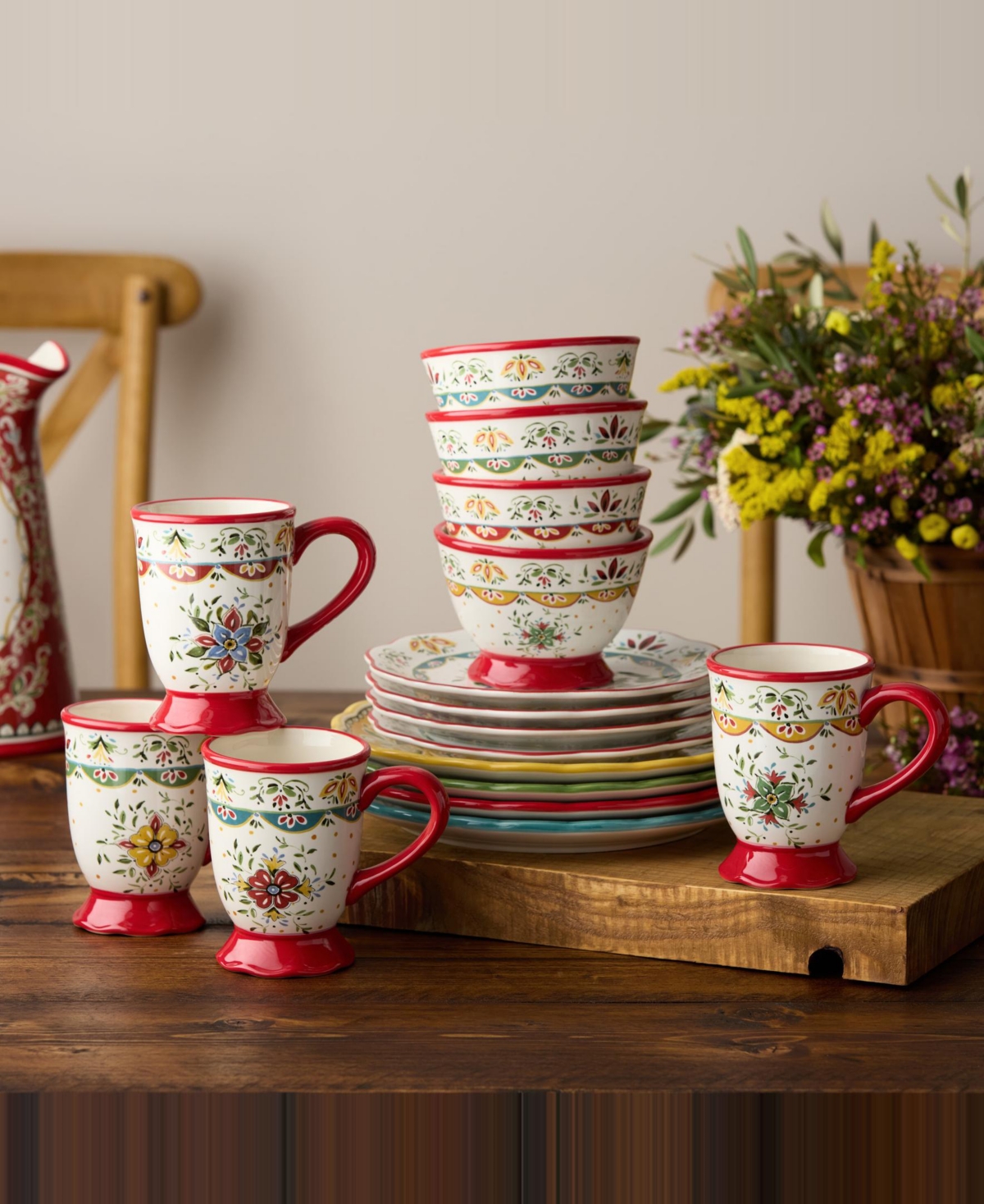 Certified International Provence 16-Pc. Dinnerware Set, Service For 4