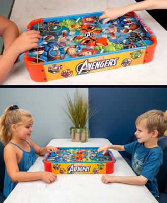 Avengers Electronic Tabletop Air Hockey Wood