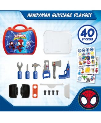 Spidey and His Amazing Friends Handyman Suitcase Tool Set, 19-Piece