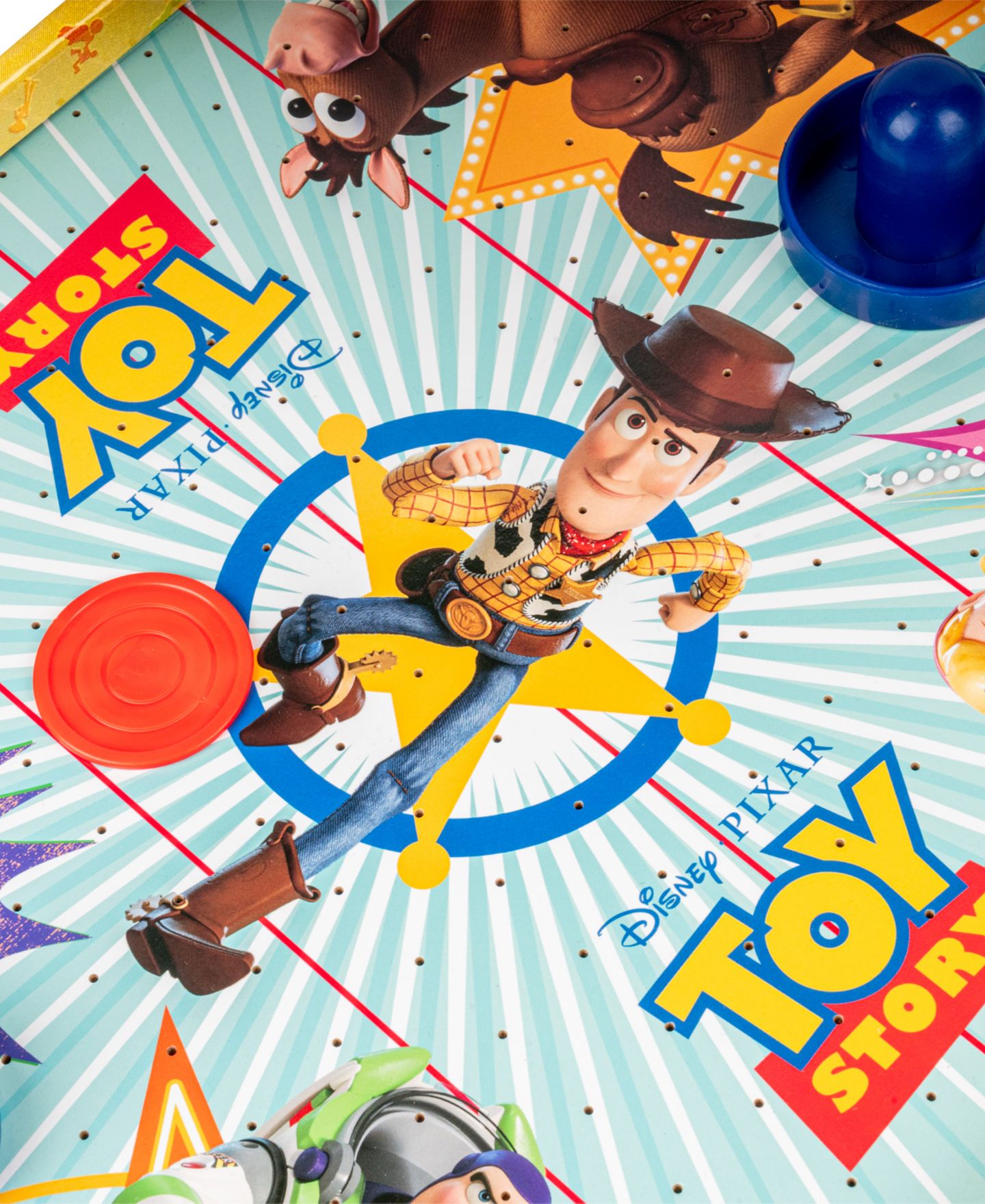 Детская игрушка World Tech Toys Toy Story Electronic Tabletop Air Hockey Game, Ages 4+ — фото 5