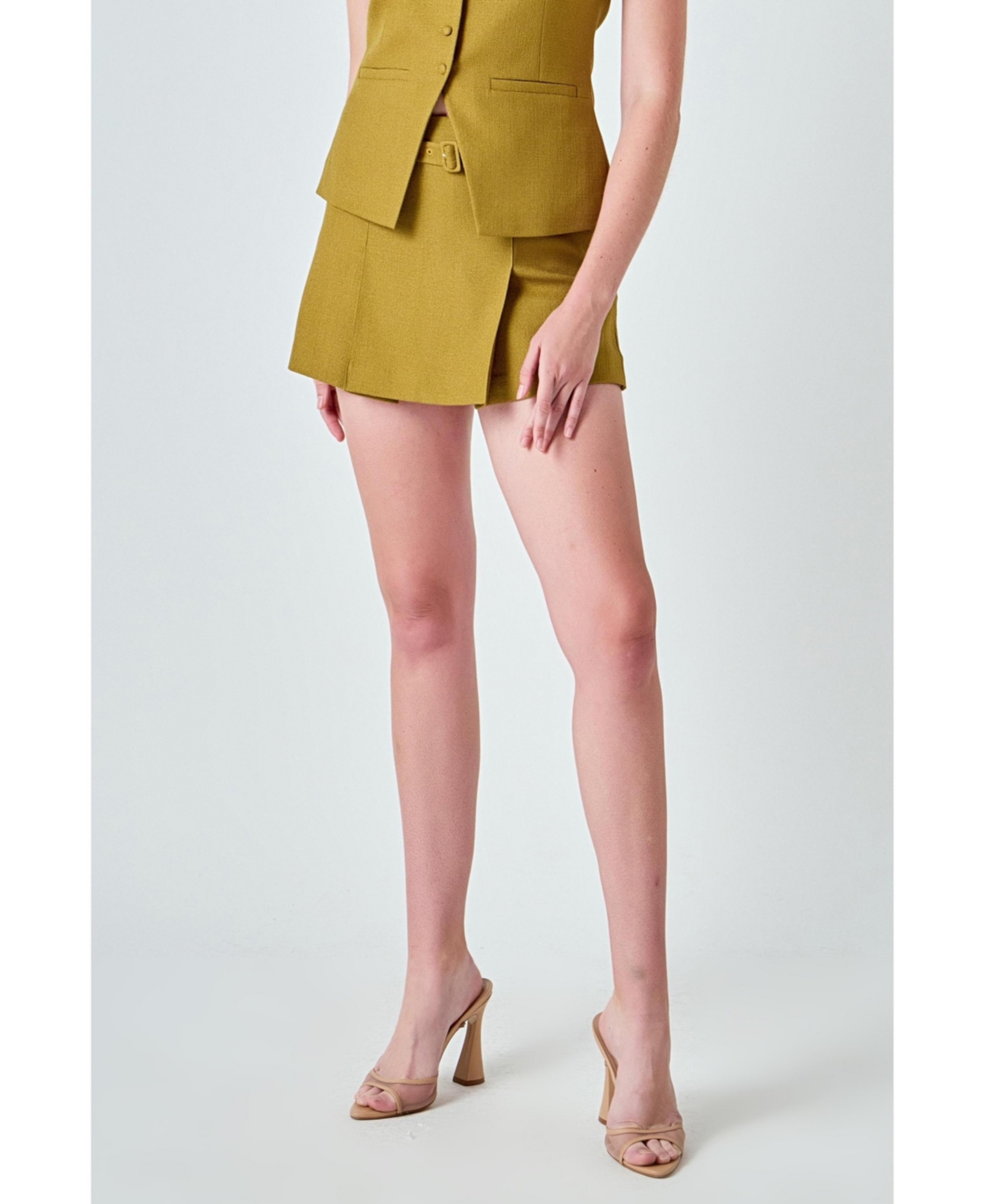 endless rose Women's Pleated Mini Skort