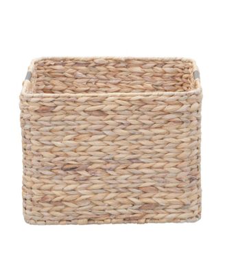 Square Wicker Basket, Natural