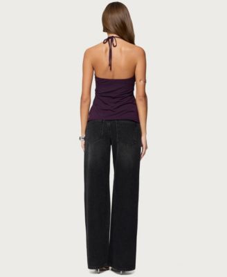 Women's Lorenna Split Front Halter Top