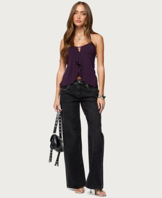 Women's Lorenna Split Front Halter Top