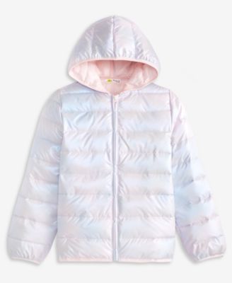 Girls 5-20 Reversible Puffer Jacket, Macy's Exclusive