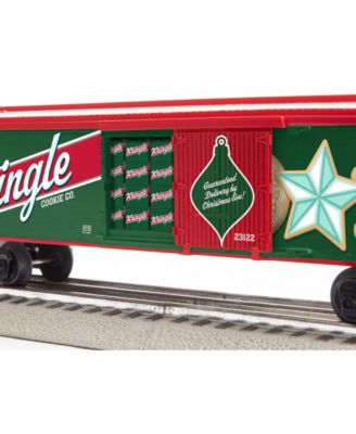 Peppermint Railroad Christmas Freight LionChief Electric O Gauge Bluetooth 5.0 Train Set