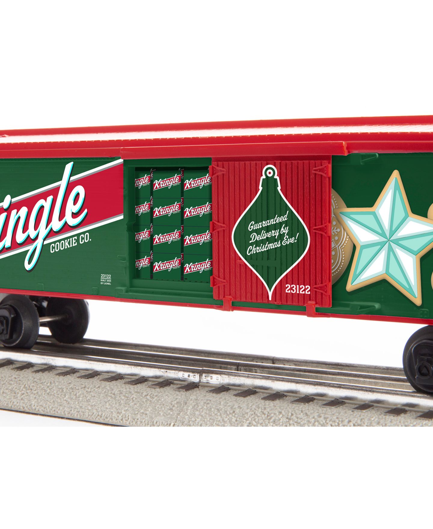 Детские игрушки Lionel O Gauge Peppermint Railroad Christmas Bluetooth 5.0 Train Set — фото 2