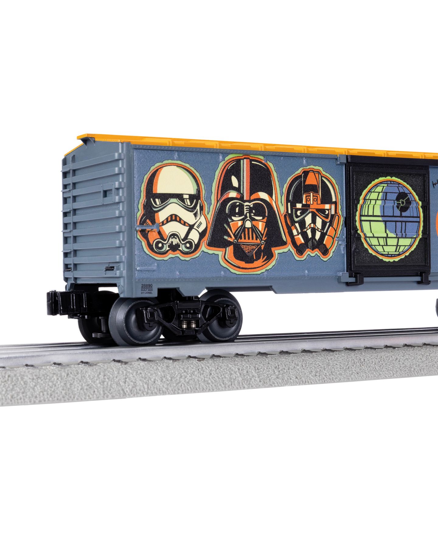 Детская игрушка Lionel O Gauge Star Wars Glow-in-the-Dark Model Train Boxcar — фото 6