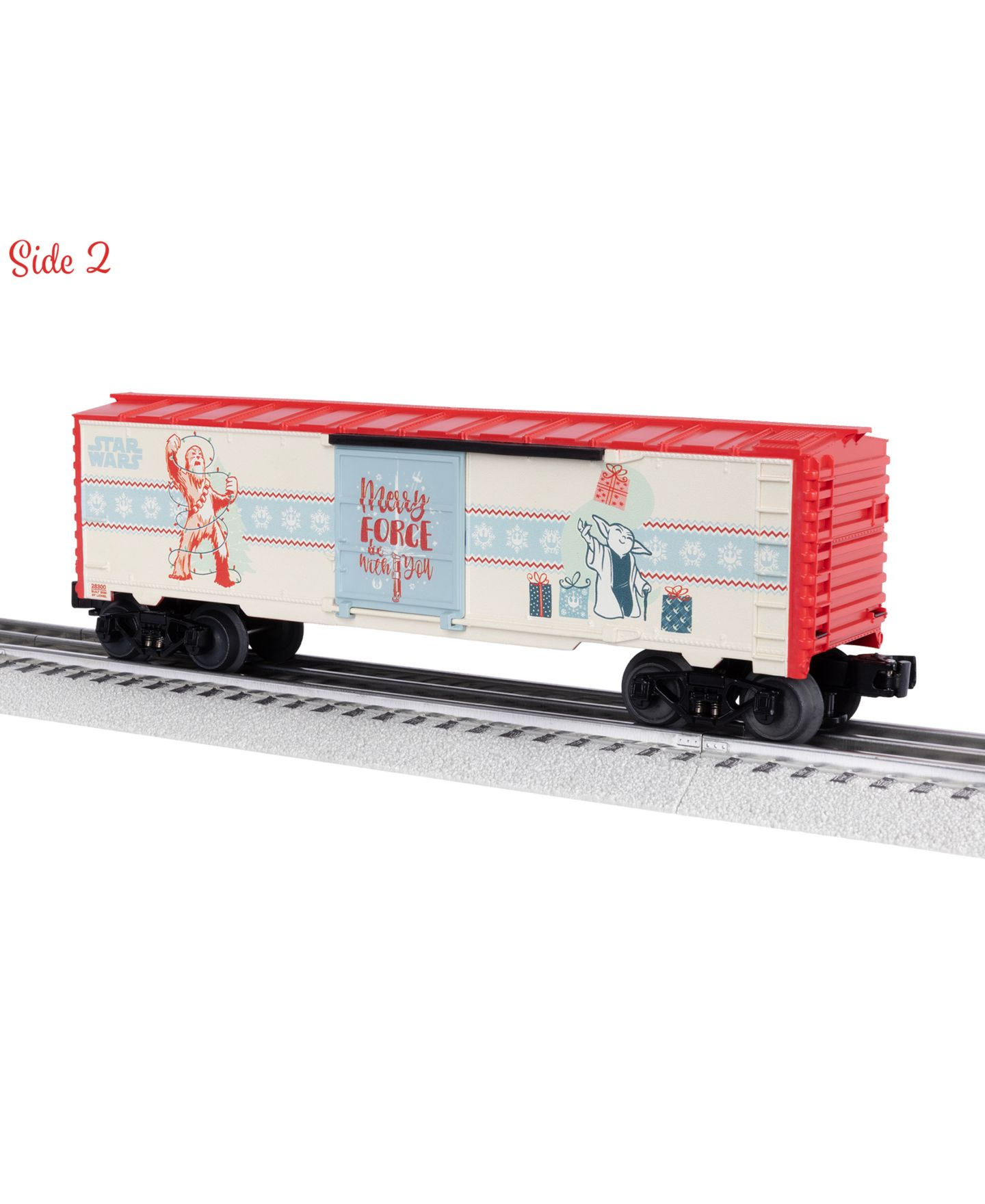 Детская игрушка Lionel Star Wars Lightsaber Series Darth Maul vs. Qui-Gon Jin Illuminated Boxcar — фото 8