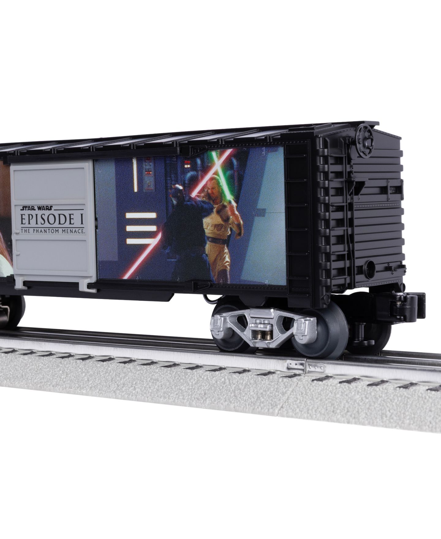 Детская игрушка Lionel Star Wars Lightsaber Series Darth Maul vs. Qui-Gon Jin Illuminated Boxcar — фото 18