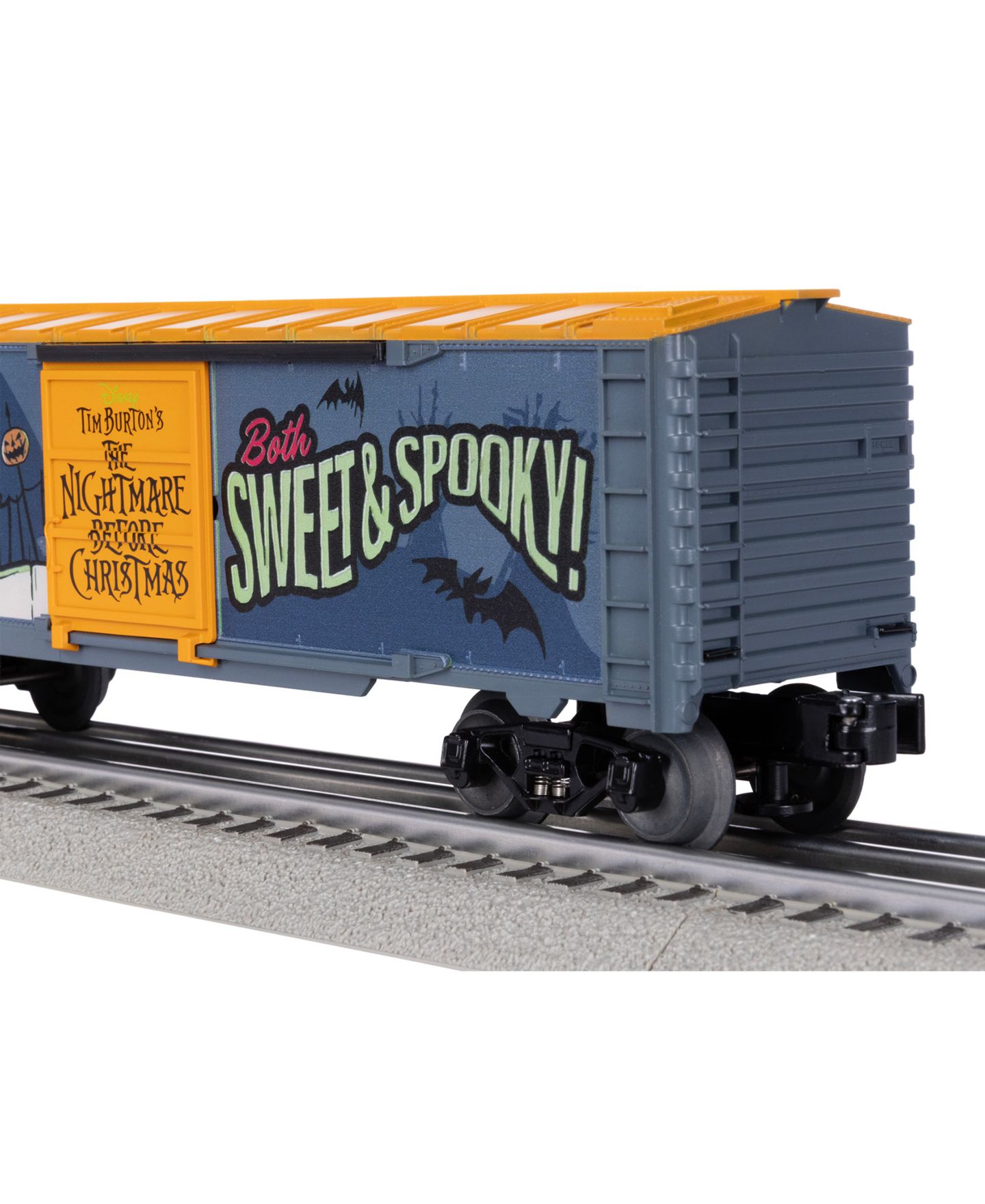 Детская игрушка Lionel O Gauge The Nightmare Before Christmas Glow-in-the-Dark Model Train Boxcar — фото 3