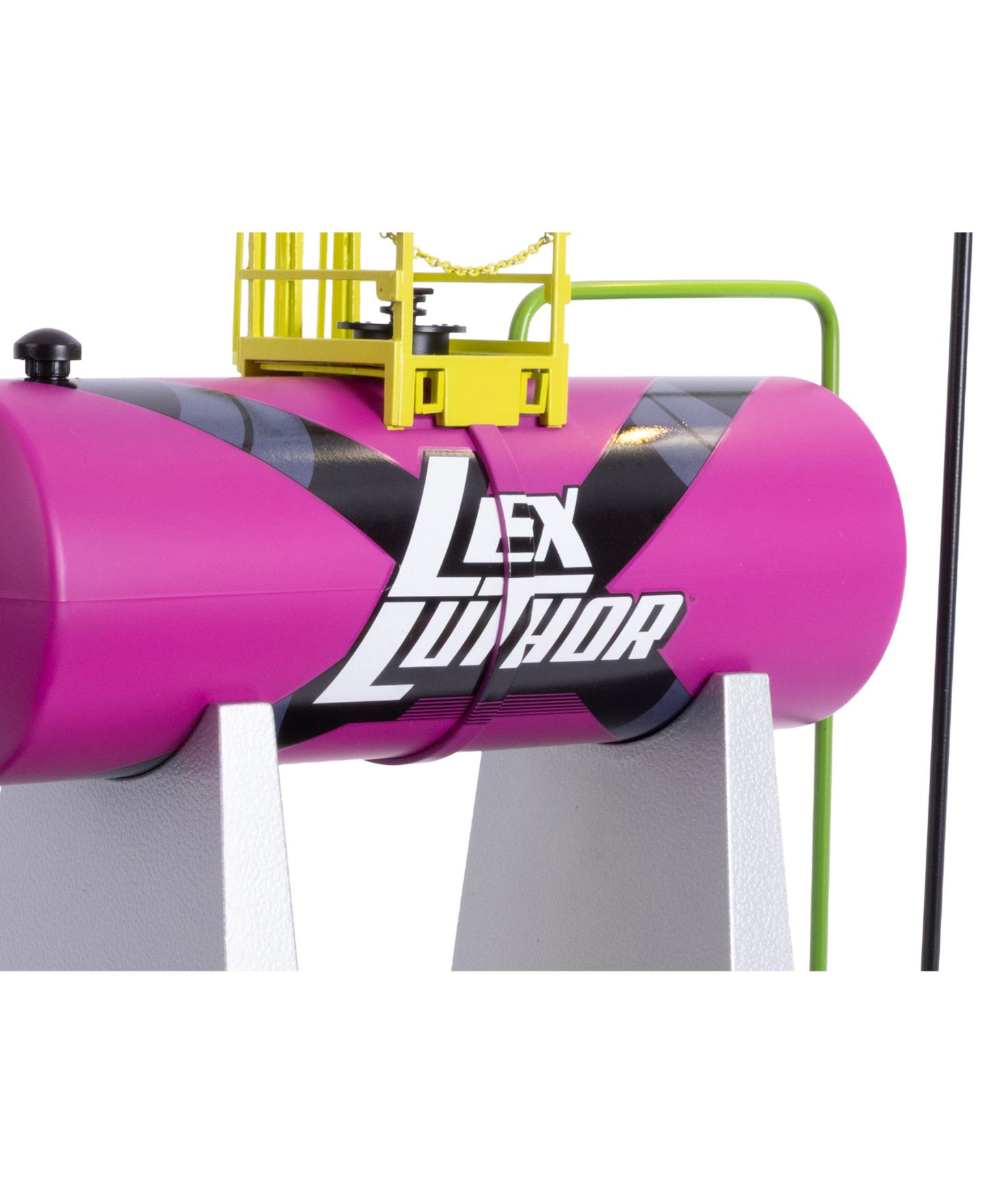Детские игрушки Lionel O Gauge DC Comics Lexcorp Kryptonite Illuminated Elevated Tank — фото 4