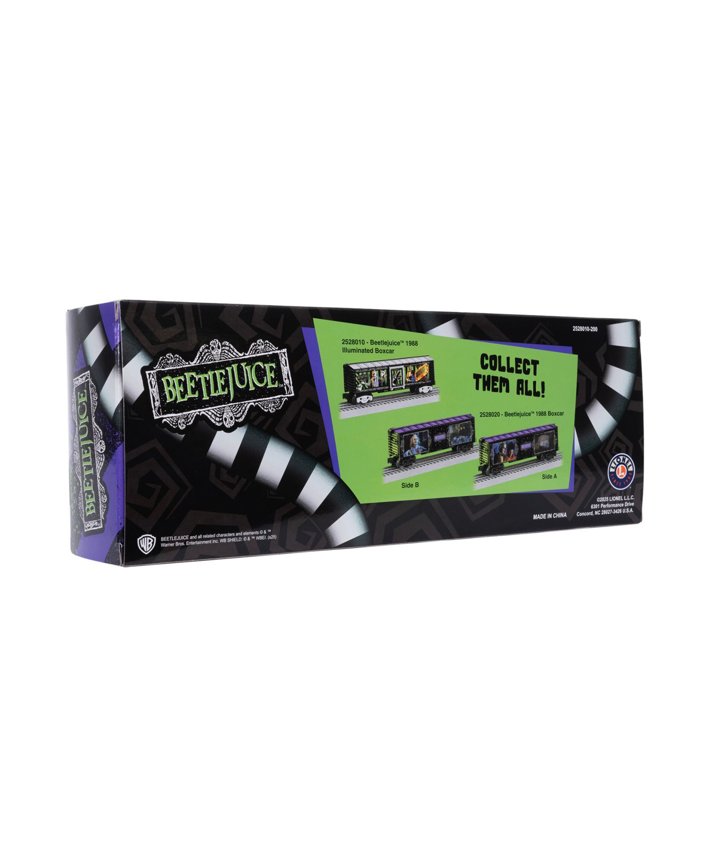Детская игрушка Lionel O Gauge Beetlejuice 1988 Illuminated Boxcar — фото 8