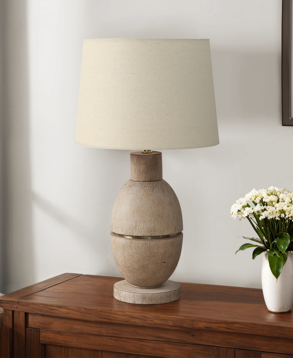 Monarch Specialties Lighting 25" Plastic Table Lamp