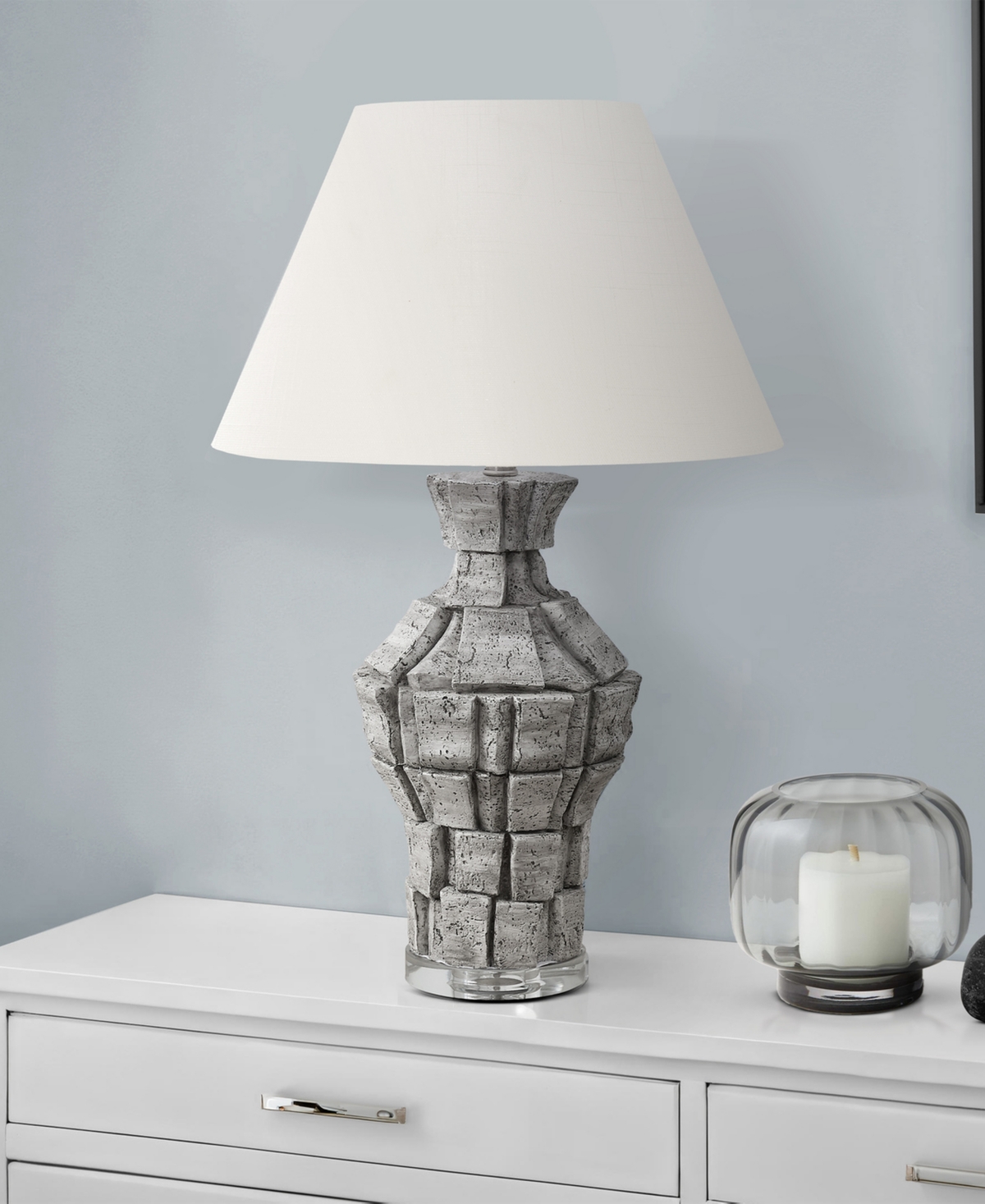 Monarch Specialties Lighting 28" Plastic Table Lamp