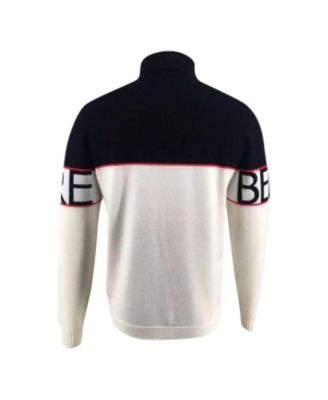 Men's Half-Zipped Cashmere Blend Sweater